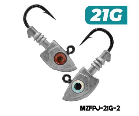 AQUA MARINE - Predator Jighead - 21G (Hook: 32833UN-BN 3/0)